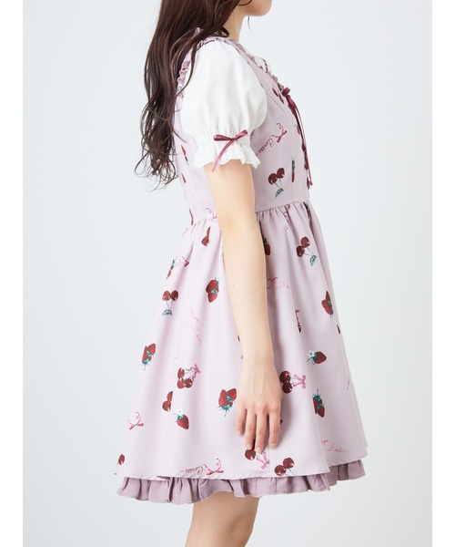 Ank Rouge（アンクルージュ）の「CHERRYBERRYJSK（ジャンパースカート 