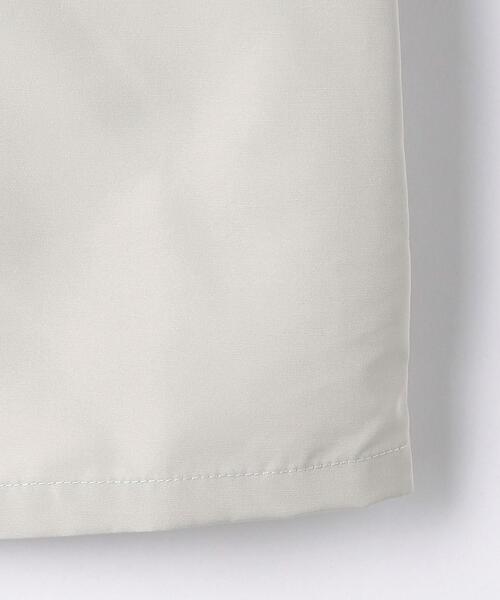 green label relaxing（グリーンレーベルリラクシング）の「【ジュニア】タフタオープンシャツ ショートスリーブ（シャツ/ブラウス・キッズ・ライトグレー/ブラック・L145）」の12枚目の写真