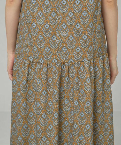 closet story（クローゼットストーリー）の「＜closet story＞□CSC キカプリント バックギャザー ワンピース -手洗い可能-（ワンピース・レディース・マスタード/ワインレッド・FREE）」の11枚目の写真