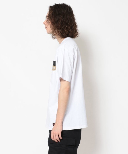 schott（ショット）の「Schott/ショット/RANDOM PAINT S/S POC（Tシャツ/カットソー・メンズ・ブラック/ホワイト・LARGE/MEDIUM/SMALL/X-LARGE）」の6枚目の写真