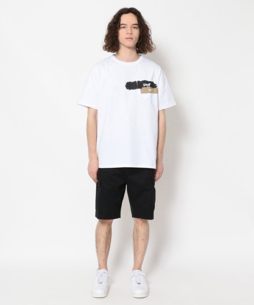 schott（ショット）の「Schott/ショット/RANDOM PAINT S/S POC（Tシャツ/カットソー・メンズ・ブラック/ホワイト・LARGE/MEDIUM/SMALL/X-LARGE）」の14枚目の写真