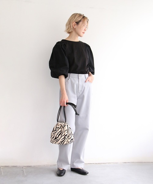 notch.（ノッチ）の「ゼブラ巾着バッグ（ショルダーバッグ・レディース・その他1・ONESIZE）」の8枚目の写真