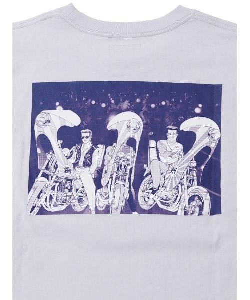 LITTLE UNION(リトルユニオン)の「【カメレオン meets LITTLE UNION】爆妖鬼 L/S TEE(Tシャツ/カットソー・メンズ・グレー/イエロー/ブラック・MEDIUM/LARGE)」の11枚目の写真