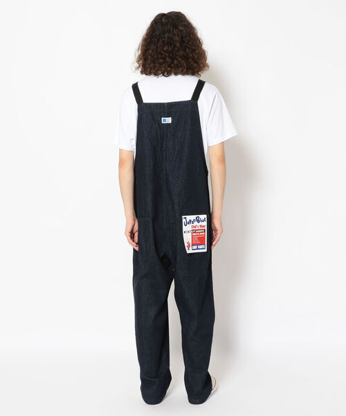JAPAN BLUE JEANS(ジャパンブルージーンズ)の「JAPAN BLUE JEANS/ジャパンブルージーンズ CHEF OVERALL オーバーオール(サロペット/オーバーオール・メンズ・インディゴブルー/キナリ・SMALL/MEDIUM/LARGE)」の4枚目の写真