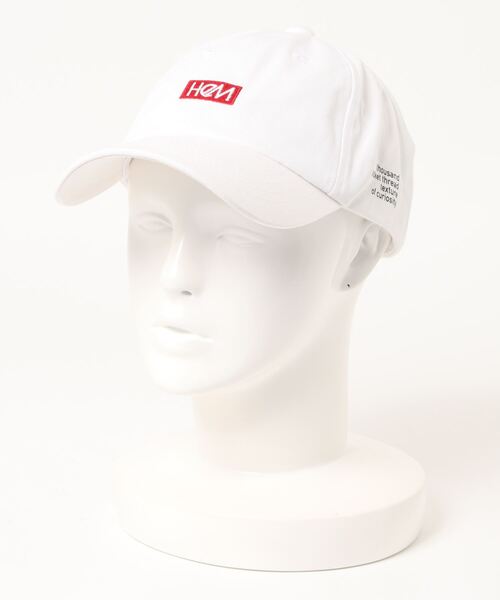 HeM（ヘム）の「【 HeM / ヘム 】 刺繍 ロゴ ローキャップ（キャップ・レディース・ホワイト/ブラック/ホワイト系その他/ブラック系その他・FREE）」の7枚目の写真