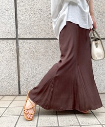 un dix cors | スタイルアップが叶う　レーヨンキュプラマーメイドスカート(スカート)