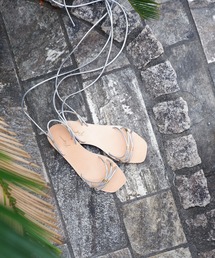 JUGLANS（ユグランス）の「【Pagano】レースアップ フラットサンダル  1058（サンダル）」