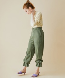 MADEMOISELLE ROPE' | <春まで使える>【セットアップ対応】フィブリルベイカーパンツ(カーゴパンツ)