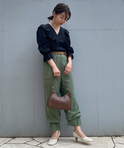 【美品】ROPE mademoiselle セットアップ MADEMOISELLE ROPE'（マドモアゼル ロペ）の「<春まで使える