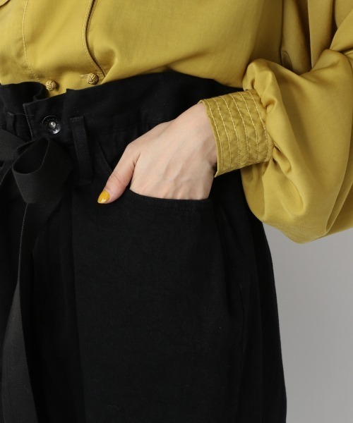 JEANASIS（ジーナシス）の「ハイウエストデザインデニムパンツ/959371（デニムパンツ・レディース・ホワイト/ブラック/ブルー・FREE）」の13枚目の写真