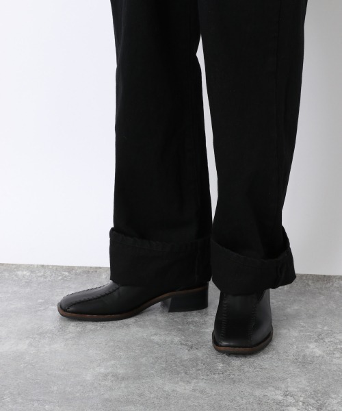 JEANASIS（ジーナシス）の「ハイウエストデザインデニムパンツ/959371（デニムパンツ・レディース・ホワイト/ブラック/ブルー・FREE）」の14枚目の写真