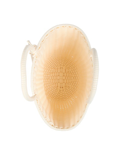 beautiful people（ビューティフルピープル）の「beautiful people “TUBE KNITTING”バスケットスモールバッグ（ハンドバッグ・レディース・オフホワイト・FREE）」の7枚目の写真