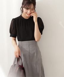 PROPORTION BODY DRESSING | ボリュームスリーブドットブラウス / 1211210703(シャツ/ブラウス)