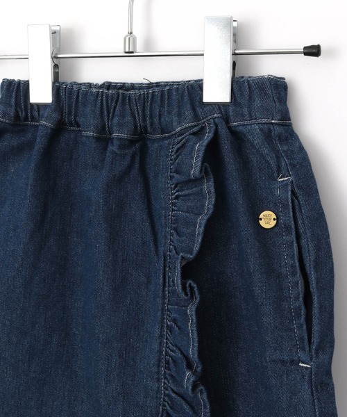 MAKE YOUR DAY（メイクユアデイ）の「ラップショートパンツ■80～140cm（その他パンツ・キッズ・カーキ/ブルー・90/100/110/120/80/130/140）」の9枚目の写真