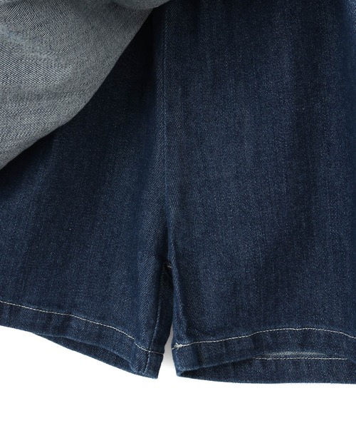 MAKE YOUR DAY（メイクユアデイ）の「ラップショートパンツ■80～140cm（その他パンツ・キッズ・カーキ/ブルー・90/100/110/120/80/130/140）」の14枚目の写真