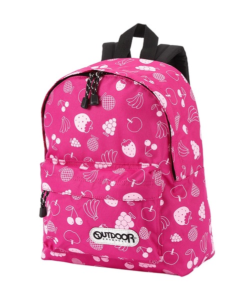 Mac-House（マックハウス）の「OUTDOOR PRODUCTS キッズ チアフルデイパック（バックパック/リュック・キッズ・ブルー/ホワイト/ピンク系2/グリーン/ピンク系1/ネイビー/オレンジ/カーキ/ピンク系3/イエロー/ピンク系4・フリー）」の9枚目の写真