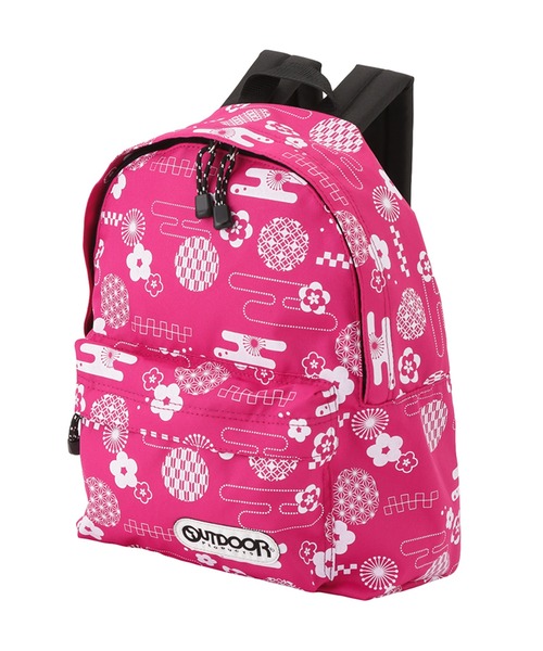 Mac-House（マックハウス）の「OUTDOOR PRODUCTS キッズ チアフルデイパック（バックパック/リュック・キッズ・ブルー/ホワイト/ピンク系2/グリーン/ピンク系1/ネイビー/オレンジ/カーキ/ピンク系3/イエロー/ピンク系4・フリー）」の10枚目の写真