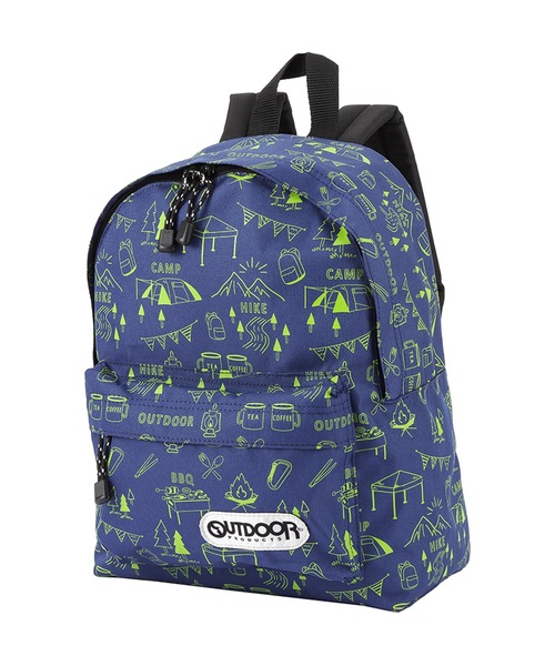 Mac-House（マックハウス）の「OUTDOOR PRODUCTS キッズ チアフルデイパック（バックパック/リュック・キッズ・ブルー/ホワイト/ピンク系2/グリーン/ピンク系1/ネイビー/オレンジ/カーキ/ピンク系3/イエロー/ピンク系4・フリー）」の5枚目の写真