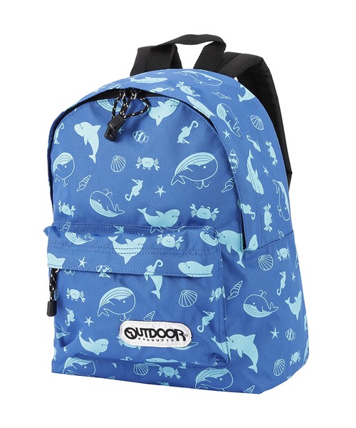 Mac-House（マックハウス）の「OUTDOOR PRODUCTS キッズ チアフルデイパック（バックパック/リュック・キッズ・ブルー/ホワイト/ピンク系2/グリーン/ピンク系1/ネイビー/オレンジ/カーキ/ピンク系3/イエロー/ピンク系4・フリー）」の6枚目の写真