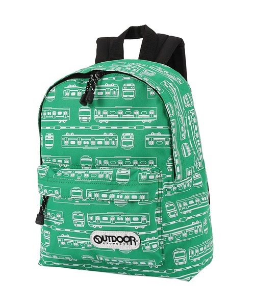 Mac-House（マックハウス）の「OUTDOOR PRODUCTS キッズ チアフルデイパック（バックパック/リュック・キッズ・ブルー/ホワイト/ピンク系2/グリーン/ピンク系1/ネイビー/オレンジ/カーキ/ピンク系3/イエロー/ピンク系4・フリー）」の4枚目の写真