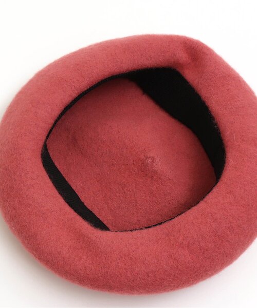 Ampersand(アンパサンド)の「/ベレー帽(ハンチング/ベレー帽・キッズ・ブラック/ピンク/キャメル・48/50/52/54/56)」の6枚目の写真