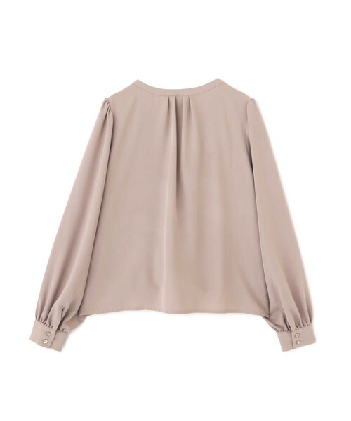 PROPORTION BODY DRESSING（プロポーションボディドレッシング）の「フラワーエンブロイダリーキーネックブラウス / 1211210508（シャツ/ブラウス・レディース・ブラック/ホワイト系その他/ブラウン系その他・MEDIUM/SMALL）」の16枚目の写真