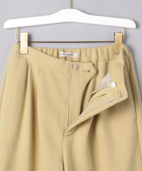 AEWEN MATOPH(イウエン マトフ)の「<AEWEN MATOPH(イウエン マトフ)>ブークレー タック テーパードパンツ†(その他パンツ・レディース・オフホワイト/クリーム/ブラック・36/38)」の21枚目の写真