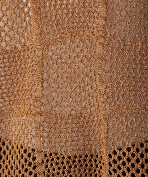 LOWRYS FARM（ローリーズファーム）の「パッチワークプルオーバーＬＳ　217501（ニット/セーター・レディース・ブラック/オレンジ/アイボリー・FREE）」の14枚目の写真