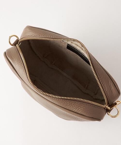 AULENTTI（オウレンティ）の「＜AULENTTI（オウレンティ）＞ BNSテープ ショルダーバッグ（ショルダーバッグ・レディース・ブラック/モカ・FREE）」の5枚目の写真