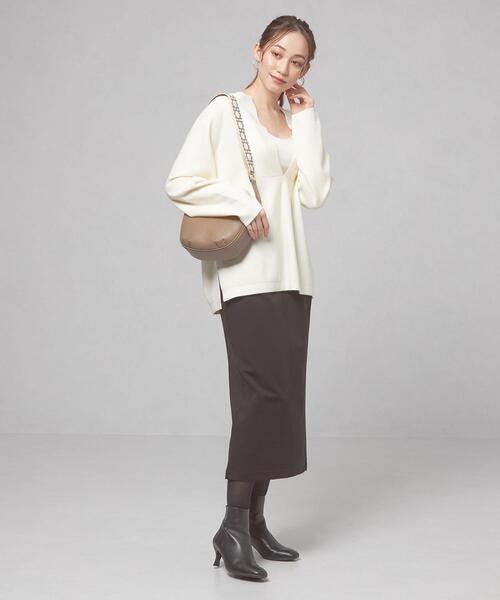 AULENTTI（オウレンティ）の「＜AULENTTI（オウレンティ）＞ BNSテープ ショルダーバッグ（ショルダーバッグ・レディース・ブラック/モカ・FREE）」の15枚目の写真