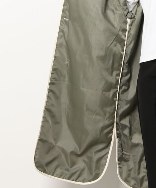 PICCIN（ピッチン）の「ストライプキルトロングコート（その他アウター・レディース・ブラック/オリーブ/アイボリー・M/L）」の12枚目の写真