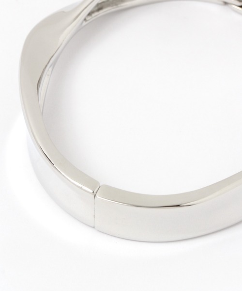 GLOBAL WORK（グローバルワーク）の「パカパカバングル/218064（バングル/リストバンド・レディース・ゴールド/ライトグレー・FREE）」の3枚目の写真