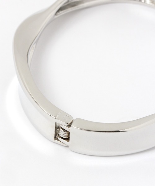 GLOBAL WORK（グローバルワーク）の「パカパカバングル/218064（バングル/リストバンド・レディース・ゴールド/ライトグレー・FREE）」の5枚目の写真