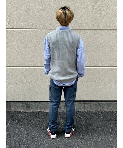 GAP（ギャップ）の「クルーネックベスト（ベスト・メンズ・グレー/アイボリー/ブラック・XS/S/M/XL/L）」の12枚目の写真