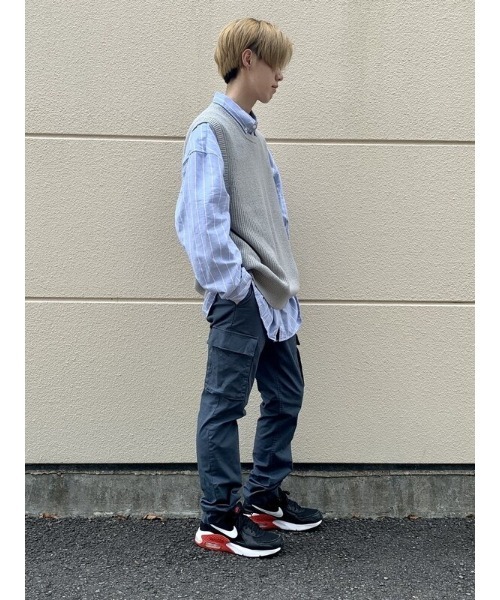 GAP（ギャップ）の「クルーネックベスト（ベスト・メンズ・グレー/アイボリー/ブラック・XS/S/M/XL/L）」の11枚目の写真