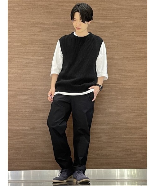 GAP（ギャップ）の「クルーネックベスト（ベスト・メンズ・グレー/アイボリー/ブラック・XS/S/M/XL/L）」の19枚目の写真