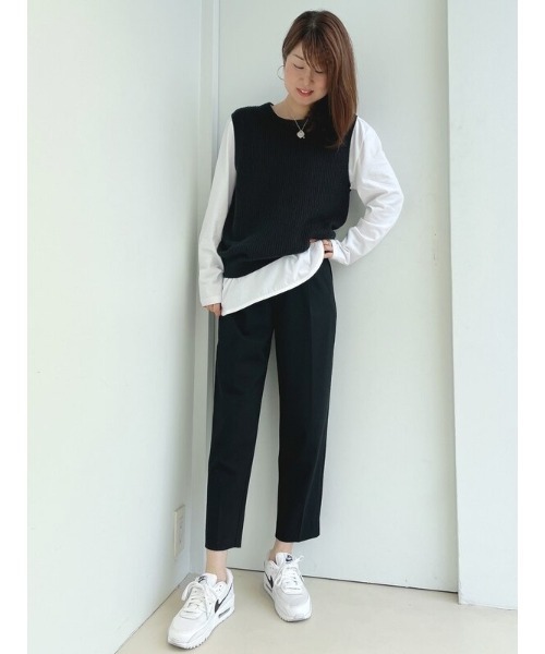 GAP（ギャップ）の「クルーネックベスト（ベスト・メンズ・グレー/アイボリー/ブラック・XS/S/M/XL/L）」の20枚目の写真