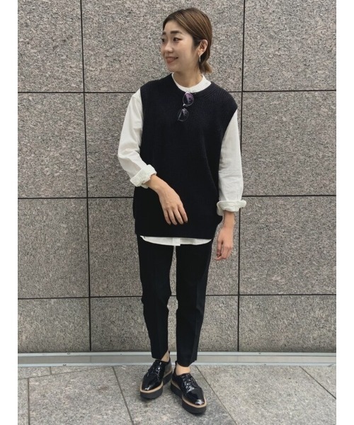 GAP（ギャップ）の「クルーネックベスト（ベスト・メンズ・グレー/アイボリー/ブラック・XS/S/M/XL/L）」の22枚目の写真