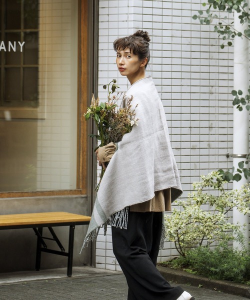 リバーシブル◎コーデに合わせて♪【CHANEL】25P ストール 25C》CHANEL シャネル ストール マフラー (CHANEL/マフラー