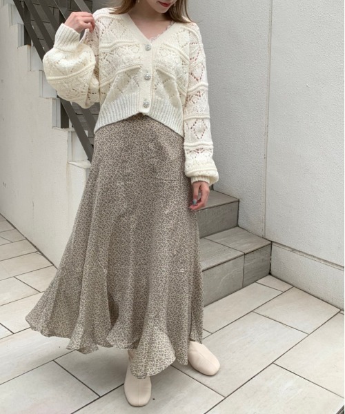 OLIVE des OLIVE（オリーブデオリーブ）の「エスカルゴスカート（スカート・レディース・オフホワイト/オリーブ/ブラウン・FREE）」の13枚目の写真