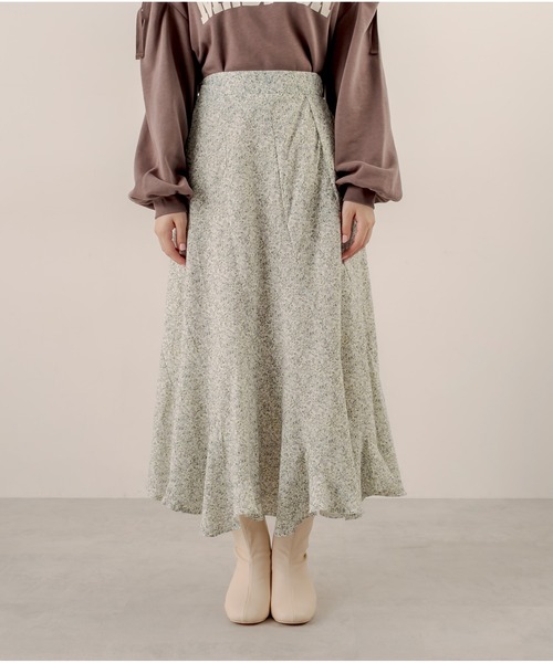 OLIVE des OLIVE（オリーブデオリーブ）の「エスカルゴスカート（スカート・レディース・オフホワイト/オリーブ/ブラウン・FREE）」の17枚目の写真