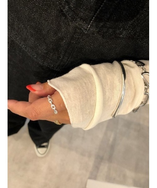 ulu（ウル）の「nuance line bracelet【silver925】（バングル/リストバンド・レディース・シルバー・FREE）」の11枚目の写真