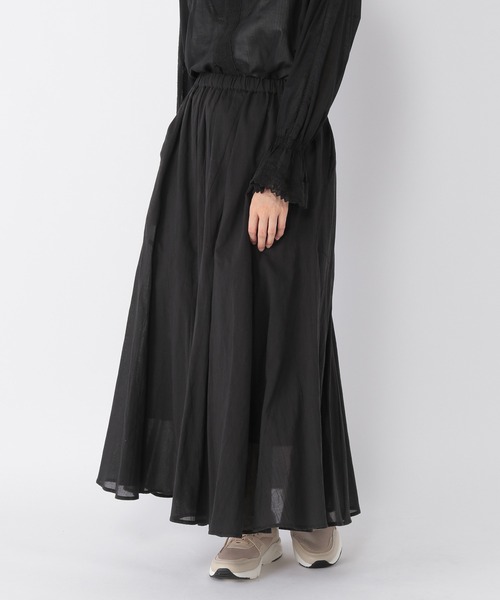 studio CLIP（スタディオクリップ）の「《高山都さんコラボ》アンティーク風スカート（スカート・レディース・オフホワイト/ブラック・FREE）」の6枚目の写真