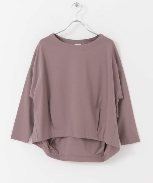 URBAN RESEARCH DOORS - 新品・タグ付き❤️コットンタックプルオーバー＊ドアーズ ピンク セール】コットンタックプルオーバー（Tシャツ/カットソー