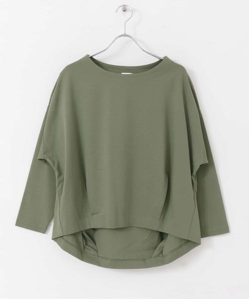 セール】コットンタックプルオーバー（Tシャツ/カットソー