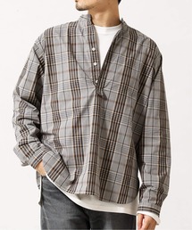 【fosterr / フォスター】 SHIRT PULLOVER / シャツ プルオーバー