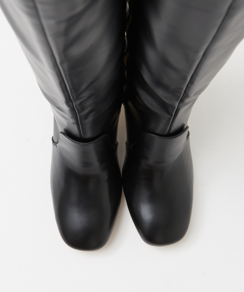 LAROUTE(ラルート)の「【LAROUTE】ロングブーツ(ブーツ・レディース・ブラック/ワイン/ベージュ・35/36/37/38/39)」の12枚目の写真