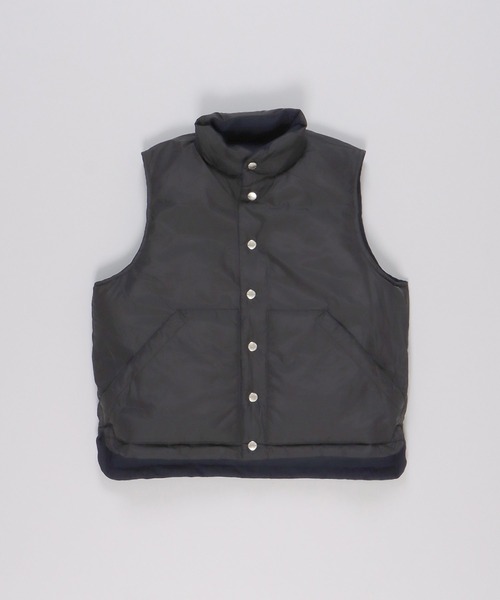 FIDELITY(フィデリティ)の「ETERMIN REVERSIBLE DOWN VEST / リバーシブルダウンベスト(ベスト・メンズ・ブラック/ネイビー・SMALL/MEDIUM/LARGE)」の13枚目の写真