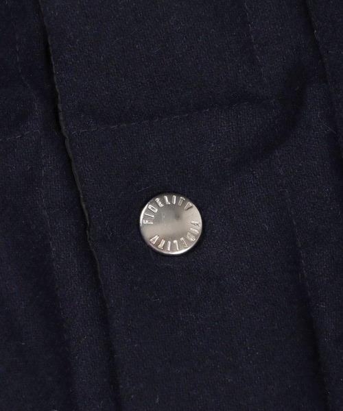 FIDELITY(フィデリティ)の「ETERMIN REVERSIBLE DOWN VEST / リバーシブルダウンベスト(ベスト・メンズ・ブラック/ネイビー・SMALL/MEDIUM/LARGE)」の4枚目の写真