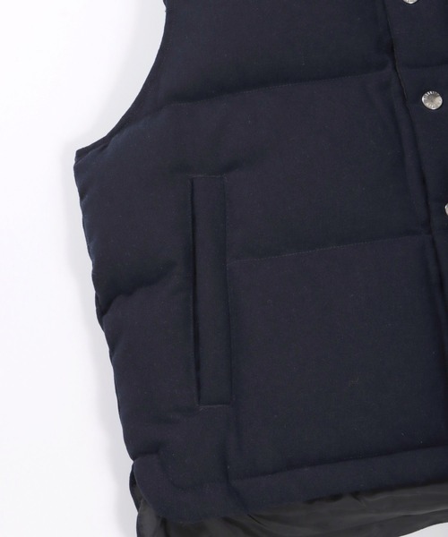 FIDELITY(フィデリティ)の「ETERMIN REVERSIBLE DOWN VEST / リバーシブルダウンベスト(ベスト・メンズ・ブラック/ネイビー・SMALL/MEDIUM/LARGE)」の6枚目の写真